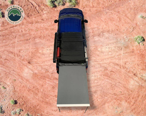 Overland Vehicle Systems Nomadic Awning 1.3 - 4.5' With Black Cover | Universal Overland Vehicle Systems Nomadic Awning 1.3 - 4.5' With Black Cover | Universal
