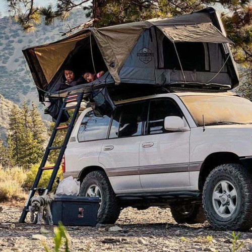 Overland Vehicle Systems Bushveld Hard Shell Roof Top Tent - 4 Person | Universal Overland Vehicle Systems Bushveld Hard Shell Roof Top Tent - 4 Person | Universal