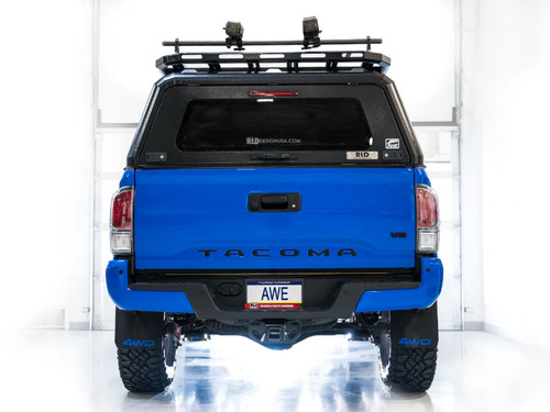 AWE Catback Exhaust with BashGuard - No Tips | 2016-2023 Toyota Tacoma AWE Catback Exhaust with BashGuard - No Tips | 2016-2023 Toyota Tacoma