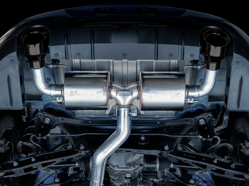 AWE Touring Edition Cat-Back Exhaust- Diamond Black Tips | 2022+ Toyota GR86