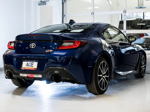 AWE Touring Edition Cat-Back Exhaust- Diamond Black Tips | 2022+ Toyota GR86