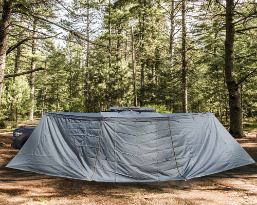 Overland Vehicle Systems Nomadic Awning  180 With Zip In Wall | Universal