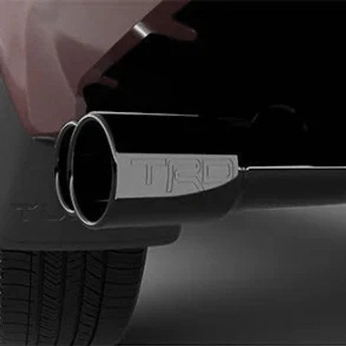 TRD Axleback Dual Tip Exhaust w/Black Chrome Tips | 2022-2025 Toyota Tundra TRD Axleback Dual Tip Exhaust w/Black Chrome Tips | 2022-2025 Toyota Tundra