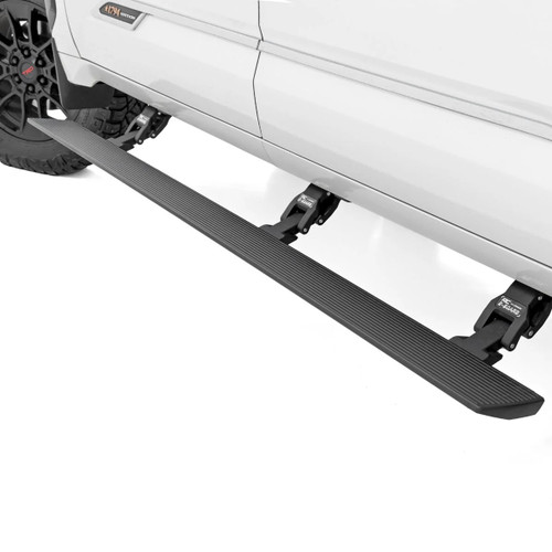 Rough Country Retractable Power Running Boards - Lighted | 2022-2025 Toyota Tundra Rough Country Retractable Power Running Boards - Lighted | 2022-2025 Toyota Tundra