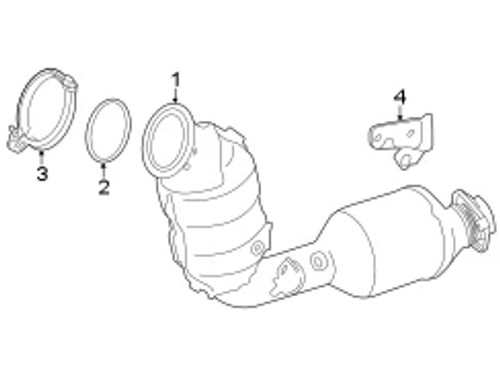 Toyota OEM Catalytic Converter | 2022-2025 Toyota Tundra Toyota OEM Catalytic Converter | 2022-2025 Toyota Tundra