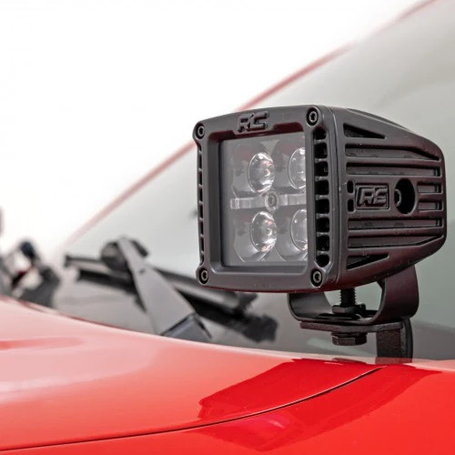 Rough Country Low-Profile LED Light Ditch Light Kit | 2005-2015 Toyota Tacoma