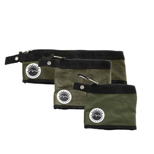 Overland Vehicle Systems Medium Bags - 3 Individual #12 Waxed Canvas | Universal