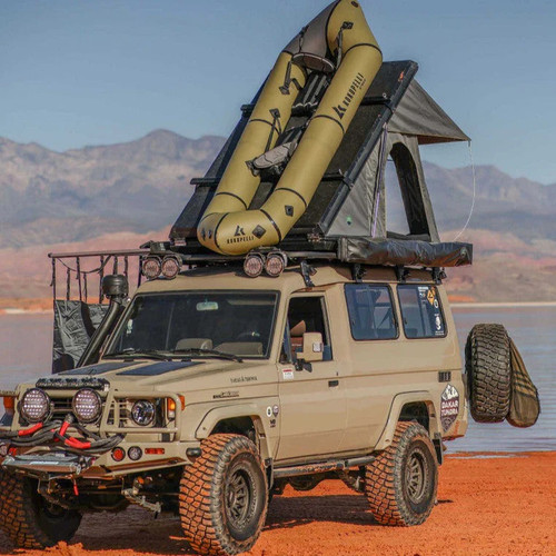 Overland Vehicle Systems Mamba 3 Roof Top Tent | Universal Overland Vehicle Systems Mamba 3 Roof Top Tent | Universal