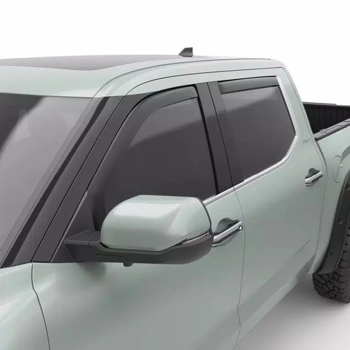 EGR Matte Black In-Channel Window Deflectors | 2022-2025 Toyota Tundra EGR Matte Black In-Channel Window Deflectors | 2022-2025 Toyota Tundra