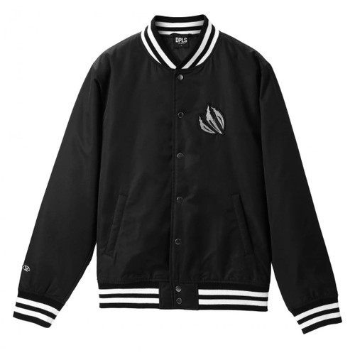AlphaRex AREX Black Baseball Jacket AlphaRex AREX Black Baseball Jacket
