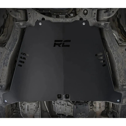 Rough Country Catalytic Converter Shield | 2021-2007 Toyota Tundra