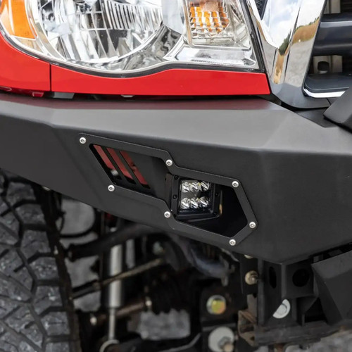 Rough Country Front Bumper Winch Ready w/LED Lights | 2005-2015 Toyota Tacoma