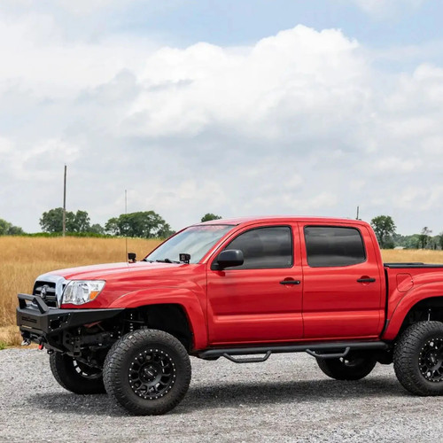 Rough Country Front Bumper Winch Ready w/LED Lights | 2005-2015 Toyota Tacoma