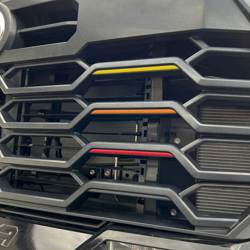 Tufskinz TRD Grille Tri-Color Line Inserts | 2022-2025 Toyota Tundra Tufskinz TRD Grille Tri-Color Line Inserts | 2022-2025 Toyota Tundra