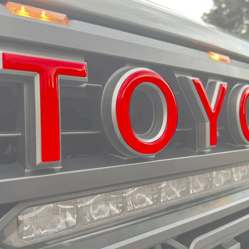 Tufskinz TRD Pro Grille Letter Overlays | 2022-2025 Toyota Tundra Tufskinz TRD Pro Grille Letter Overlays | 2022-2025 Toyota Tundra