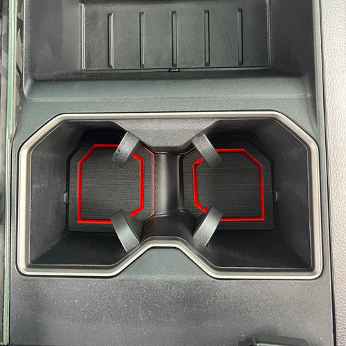 Tufskinz Cup Holder Foam Inserts | 2023+ Toyota Sequoia