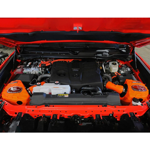 aFe Momentum GT Orange Cold Air Intake System w/ Pro 5R Filters | 2022-2026 Toyota Tundra