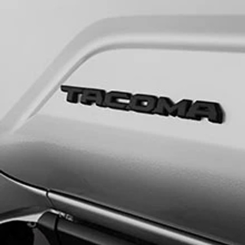 Toyota OEM Limited Black Tacoma Side Emblem Overlays | 2024+ Toyota Tacoma Toyota OEM Limited Black Tacoma Side Emblem Overlays | 2024+ Toyota Tacoma