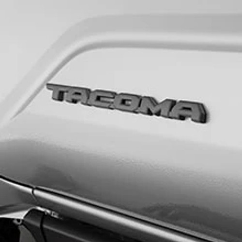 Toyota OEM Gunmetal Tacoma Side Emblem Overlays | 2024+ Toyota Tacoma Toyota OEM Gunmetal Tacoma Side Emblem Overlays | 2024+ Toyota Tacoma