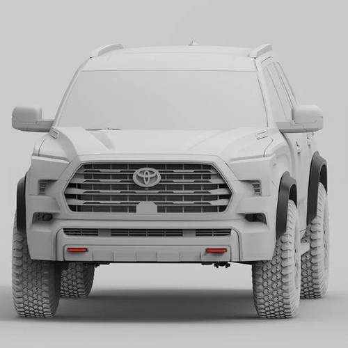 NYTOP Fender Flares - Carbon Fiber | 2023+ Toyota Sequoia