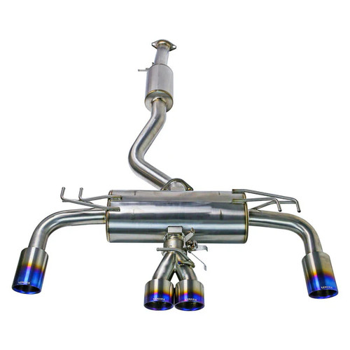 Remark Ti-Spec Titanium Catback Exhaust System - Quad Tip | 2023+ Toyota GR Corolla