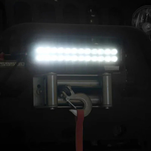 Rough Country Black Series LED Light Bar 12" Dual Row | Universal