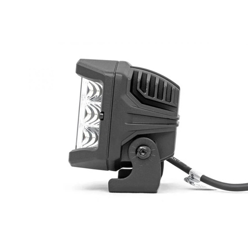 Rough Country 3 Inch Chrome Series LED Lights - Wide Angle Osram | Universal