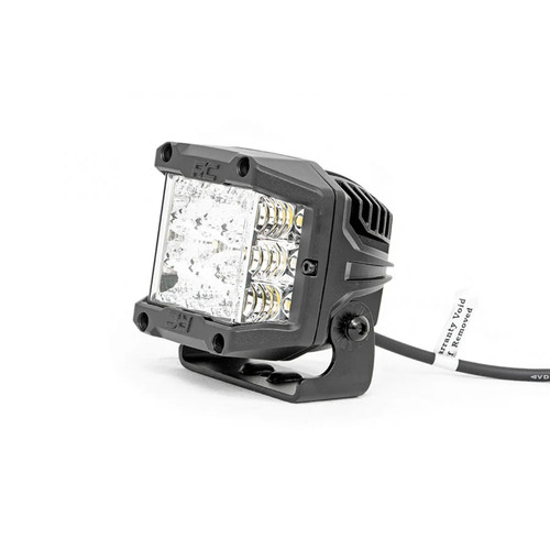 Rough Country 3 Inch Chrome Series LED Lights - Wide Angle Osram | Universal