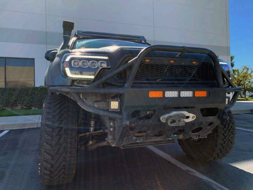 AlphaRex NOVA-Series LED Projector Headlights Alpha-Black | 2012-2015 Toyota Tacoma (880752)