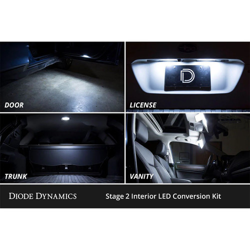Diode Dynamics Interior LED Conversion Kit | 2019-2014 Toyota Highlander