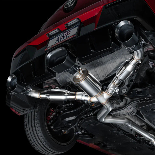 AWE Track Edition Exhaust w/ Diamond Black Tips | 2023+ Toyota GR Corolla AWE Track Edition Exhaust w/ Diamond Black Tips | 2023+ Toyota GR Corolla
