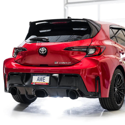 AWE Touring Edition Exhaust w/ Diamond Black Tips | 2023+ Toyota GR Corolla AWE Touring Edition Exhaust w/ Diamond Black Tips | 2023+ Toyota GR Corolla