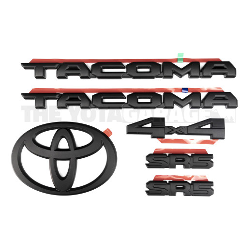 Toyota OEM SR5 Black Tacoma Side Emblem Overlays | 2024+ Toyota Tacoma Toyota OEM SR5 Black Tacoma Side Emblem Overlays | 2024+ Toyota Tacoma