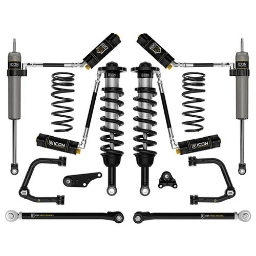 ICON Stage 8 Lift Kit 1.25-3" w/Tubular UCA & Triple Rate Rear Springs | 2024+ Toyota Tacoma