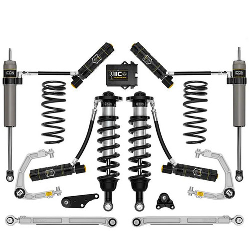 ICON Stage 10 Lift Kit 1.25-3" w/Billet UCA & Triple Rate Rear Springs | 2024+ Toyota Tacoma