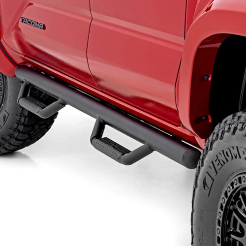 Rough Country Nerf Steps Cab Length | 2024+ Toyota Tacoma Rough Country Nerf Steps Cab Length | 2024+ Toyota Tacoma