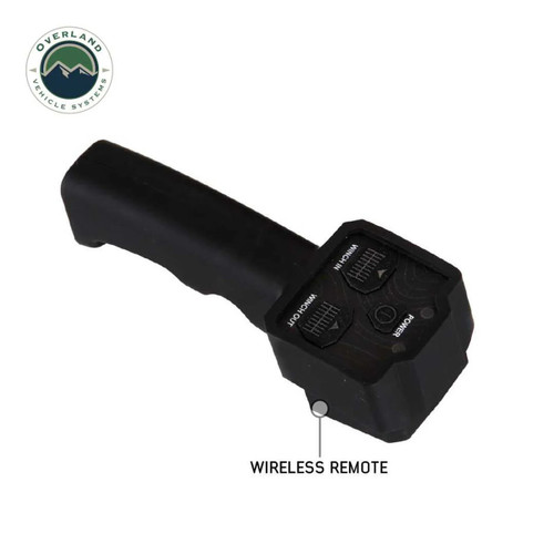 Overland Vehicle Systems Scar 10-s Winch - 10,000 lb w/Synthetic Rope