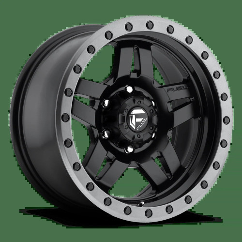 Fuel Anza Wheels | Matte Black w/Anthracite Lip D557 Fuel Anza Wheels | Matte Black w/Anthracite Lip D557