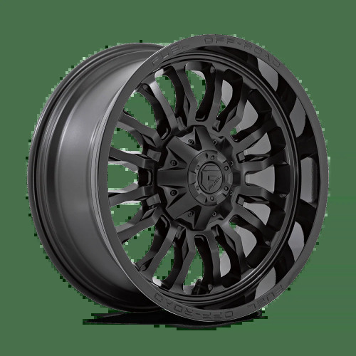 Fuel ARC Wheels | BLACKOUT Matte Black w/Black Lip D796 Fuel ARC Wheels | BLACKOUT Matte Black w/Black Lip D796
