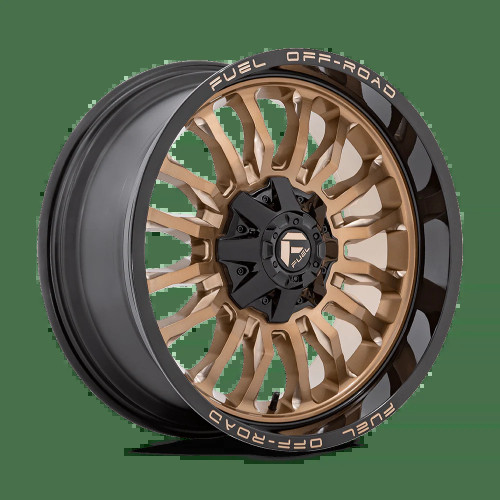 Fuel ARC Wheels | Patinum Bronze w/Black Lip D797