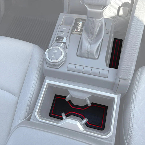 Tufskinz Center Console Cup Holder Foam Inserts | 2024+ Toyota Tacoma