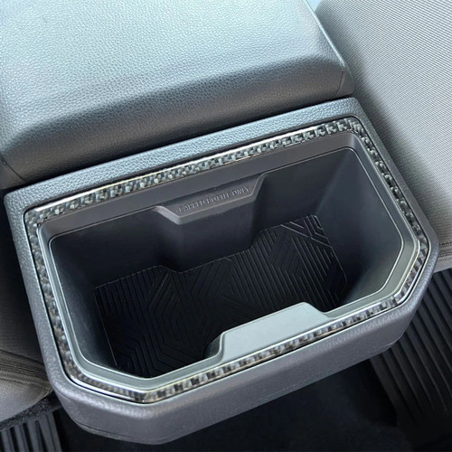 Tufskinz Rear Cup Holder Accent Trim | 2024+ Toyota Tacoma Tufskinz Rear Cup Holder Accent Trim | 2024+ Toyota Tacoma