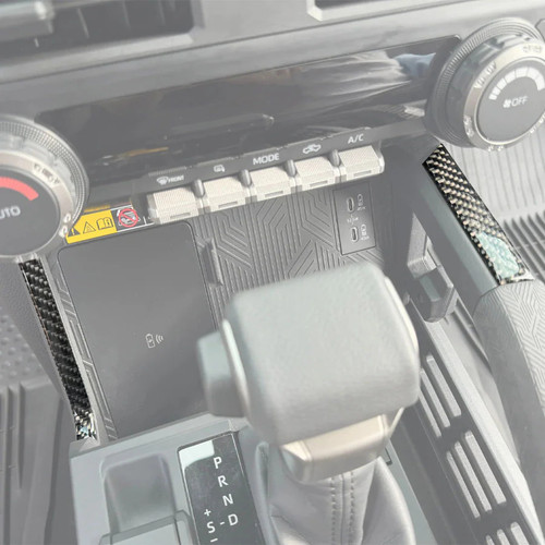Tufskinz Center Console Lines Accent Trim | 2024+ Toyota Tacoma Tufskinz Center Console Lines Accent Trim | 2024+ Toyota Tacoma