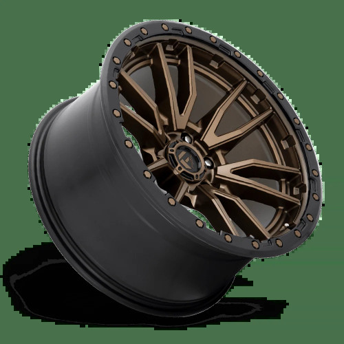 Fuel Rebel Wheels | Matte Bronze w/Black Lip Fuel Rebel Wheels | Matte Bronze w/Black Lip