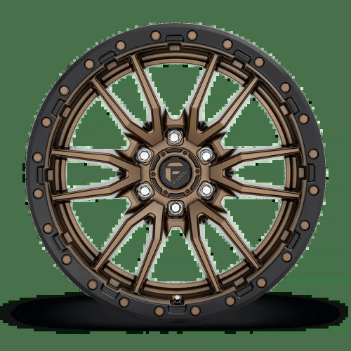 Fuel Rebel Wheels | Matte Bronze w/Black Lip Fuel Rebel Wheels | Matte Bronze w/Black Lip