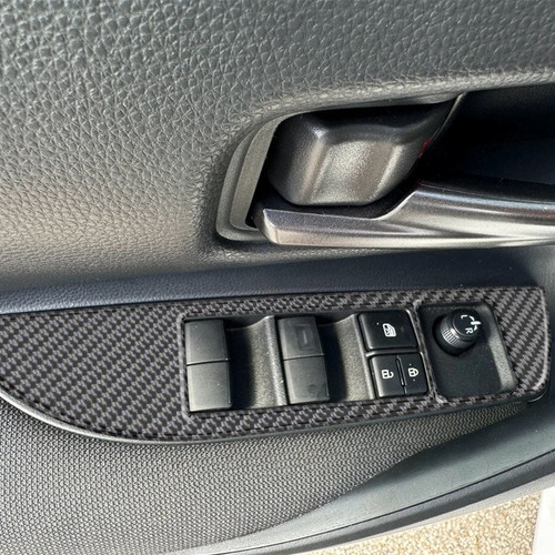 Tufskinz Door Switches Accent Trim | 2023+ Toyota GR Corolla Tufskinz Door Switches Accent Trim | 2023+ Toyota GR Corolla