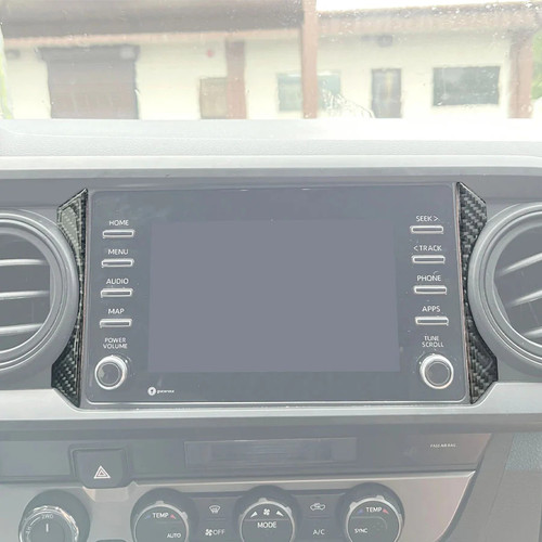 Tufskinz Outer Radio Accent Trim | 2023-2016 Toyota Tacoma Tufskinz Outer Radio Accent Trim | 2023-2016 Toyota Tacoma