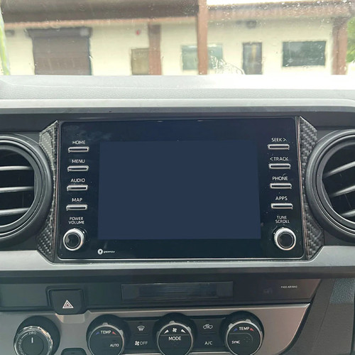 Tufskinz Outer Radio Accent Trim | 2023-2016 Toyota Tacoma