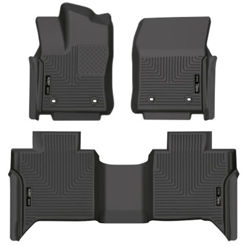 Husky Liners WeatherBeater Floor Liners - Crewmax | 2022-2025 Toyota Tundra