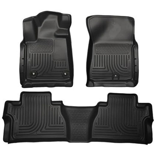Husky Liners WeatherBeater Floor Liner - Front & Rear | 2021-2014 Toyota Tundra Husky Liners WeatherBeater Floor Liner - Front & Rear | 2021-2014 Toyota Tundra